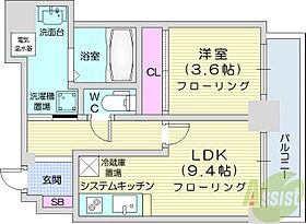 北海道札幌市北区北二十三条西2丁目（賃貸マンション1LDK・10階・32.88㎡） その2