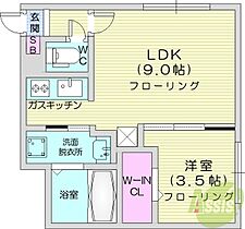 ASTAGE麻生  ｜ 北海道札幌市北区麻生町6丁目（賃貸マンション1LDK・2階・30.14㎡） その2