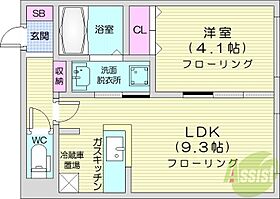 ALPHA山鼻  ｜ 北海道札幌市中央区南十二条西12丁目（賃貸マンション1LDK・2階・32.34㎡） その2