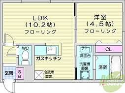 🉐敷金礼金0円！🉐札幌市営東豊線 元町駅 徒歩5分