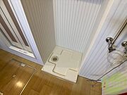 もちろん洗濯機置場は室内にあるので、いつでも洗濯できますよ～