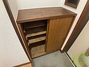 たくさん靴をしまえるシューズボックスになっていました！