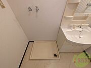 洗濯機はこちらの脱衣所に置くことができます！