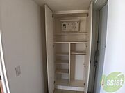 シューズBOXも広々としており便利です。