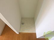 洗濯機はこちらの脱衣所に置くことができます！
