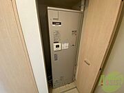 電気温水器です。オール電化でお得で安心ですね。