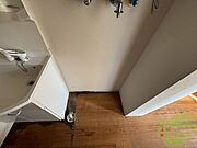 もちろん洗濯機置場は室内にあるので、いつでも洗濯できますよ～
