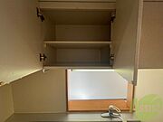 キッチン上の収納もたっぷり入るので、キッチンもすっきりです。