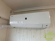 エアコンが設置してありますので、寒暖対策もばっちり。