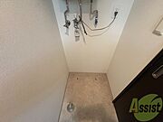 洗濯機はこちらの脱衣所に置くことができます！