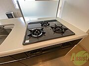 システムキッチンで楽しくお料理できそうですね！
