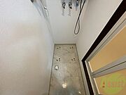 洗濯機はこちらの脱衣所に置くことができます！