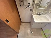 もちろん洗濯機置場は室内にあるので、いつでも洗濯できますよ～