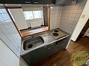 2口システムキッチンなので、すぐお料理に使えます！