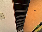 シューズボックスがあるのはやっぱり便利ですね！
