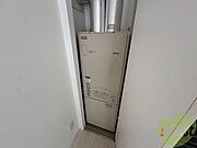 給湯器はスペースが確保されておりますね！
