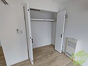 収納もバッチリあるのでお部屋が片付きますよ！
