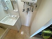 洗濯機はこちらの脱衣所に置くことができます！