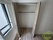 収納もバッチリあるのでお部屋が片付きますよ！