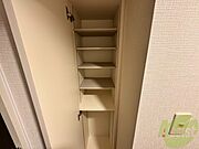 シューズボックスがあるのはやっぱり便利ですね！