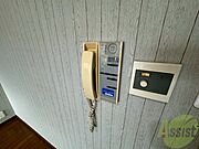 インターホンは通話ができるので急な訪問があっても安心です。