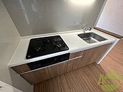 調理スペースも広々しておりお料理しやすそうです！