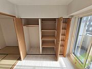 収納です。部屋がすっきり片付きます。