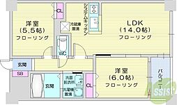 NOVACHATON 2LDKの間取図画像