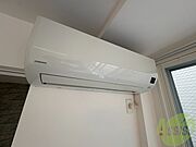 エアコンもあり暑い夏もこれで快適ですよ～