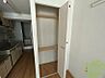 収納：収納もバッチリあるのでお部屋が片付きますよ！