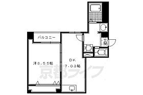 Ｓ－ＦＬＡＴ北野 403 ｜ 京都府京都市上京区大東町（賃貸マンション1DK・4階・39.66㎡） その2