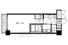 京都府京都市下京区万寿寺町（賃貸マンション1K・4階・24.04㎡） その2