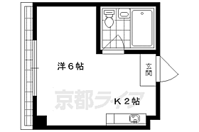 青木マンション 401 ｜ 京都府京都市左京区東丸太町（賃貸マンション1R・4階・13.00㎡） その2