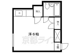 ハウスジョイ 204 ｜ 京都府京都市左京区北白川東瀬ノ内町（賃貸マンション1R・2階・16.00㎡） その2