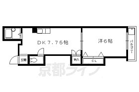 ミレイ大宮 405 ｜ 京都府京都市上京区北仲之町（賃貸マンション1DK・4階・30.00㎡） その2