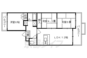 ソル・クメリアーナ 201 ｜ 京都府京都市北区西賀茂鹿ノ下町（賃貸マンション3LDK・2階・63.00㎡） その2