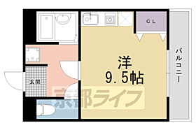 御室ガーデンハイツ 308 ｜ 京都府京都市右京区御室竪町（賃貸アパート1K・3階・23.00㎡） その2