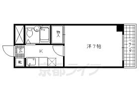 ヴィラ・トルファン 102 ｜ 京都府京都市北区大将軍一条町（賃貸アパート1K・1階・19.23㎡） その2