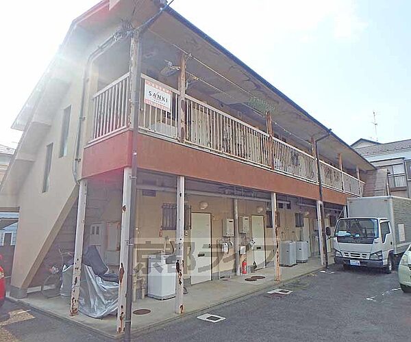 コーポ藤本 203｜京都府京都市左京区岩倉中町(賃貸アパート2K・2階・27.00㎡)の写真 その1