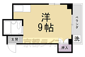 スチュディオ・エトレ88 2-D ｜ 京都府京都市北区衣笠北荒見町（賃貸マンション1R・2階・20.00㎡） その2