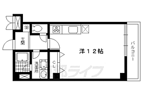 京都府京都市上京区新烏丸頭町（賃貸マンション1R・3階・39.15㎡） その2