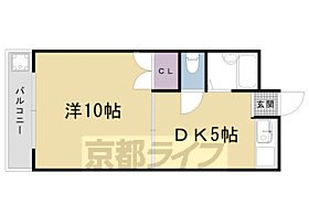 パストラル嵐山 202 ｜ 京都府京都市右京区嵯峨中又町（賃貸マンション1DK・2階・29.72㎡） その2