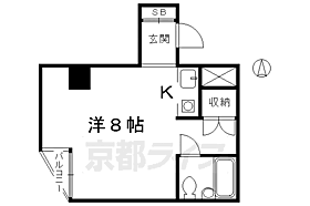 京都府京都市下京区高槻町（賃貸マンション1R・2階・21.20㎡） その2