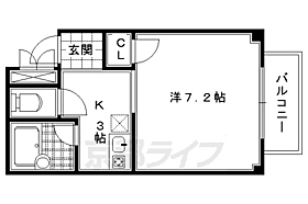 ヴィラエスポワII 305 ｜ 京都府京都市北区紫野中柏野町（賃貸マンション1K・3階・21.80㎡） その2