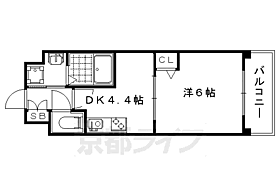 アクアプレイス京都三条朱雀 409 ｜ 京都府京都市中京区壬生上大竹町（賃貸マンション1DK・4階・26.04㎡） その2