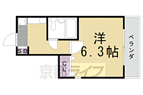 エステート朱雀 307 ｜ 京都府京都市中京区西ノ京左馬寮町（賃貸マンション1K・3階・17.94㎡） その2