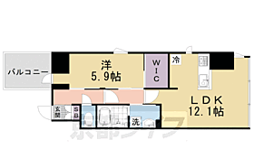 ＴＨＥ　ＲＥＳＩＤＥＮＣＥ　文化庁前 206 ｜ 京都府京都市上京区東立売町（賃貸マンション1LDK・2階・45.40㎡） その2