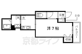 ａｔｔｅｎｉｒ　ｉ 103 ｜ 京都府京都市左京区下鴨芝本町（賃貸アパート1K・1階・25.77㎡） その2