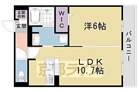 京都府京都市右京区西京極殿田町（賃貸アパート1LDK・3階・40.30㎡） その2