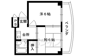 京都府京都市東山区本町15丁目（賃貸マンション2K・3階・30.24㎡） その2